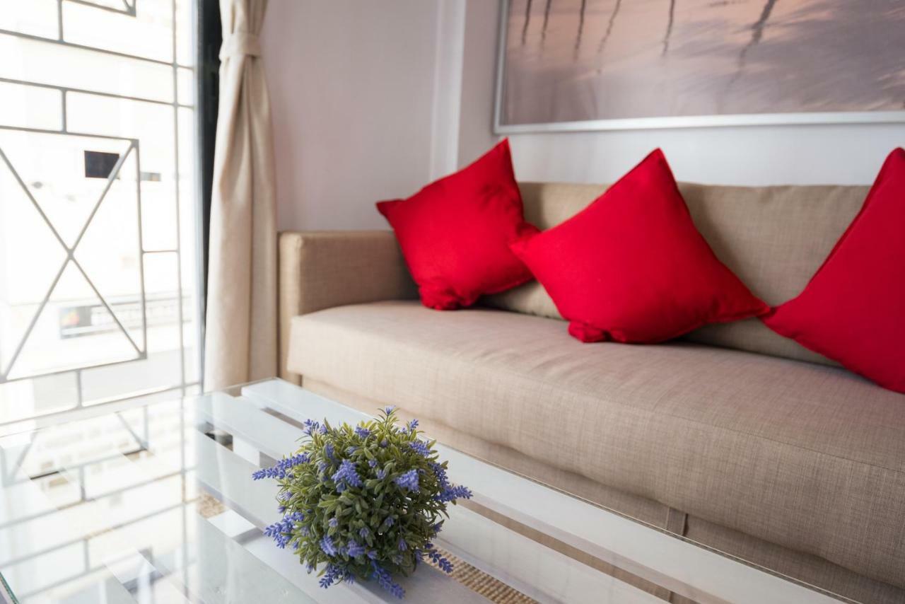Ma1A-Apt With Rooftops With Palms Close To Old Town Málaga Exterior foto