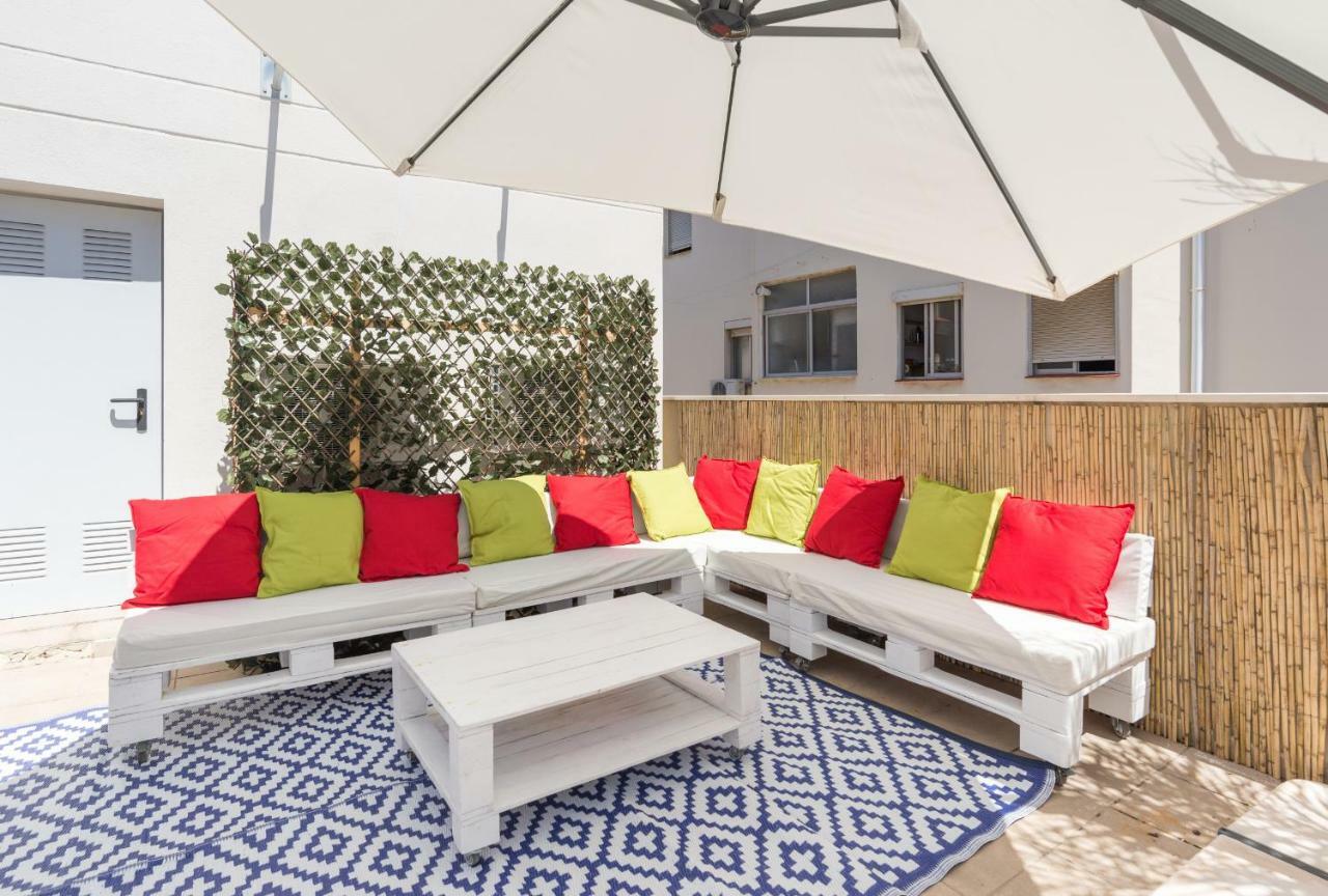 Ma1A-Apt With Rooftops With Palms Close To Old Town Málaga Exterior foto