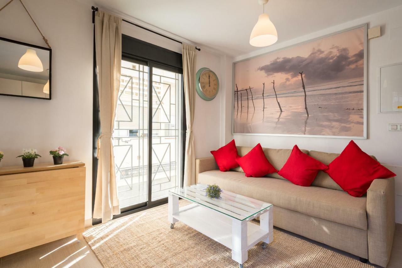 Ma1A-Apt With Rooftops With Palms Close To Old Town Málaga Exterior foto