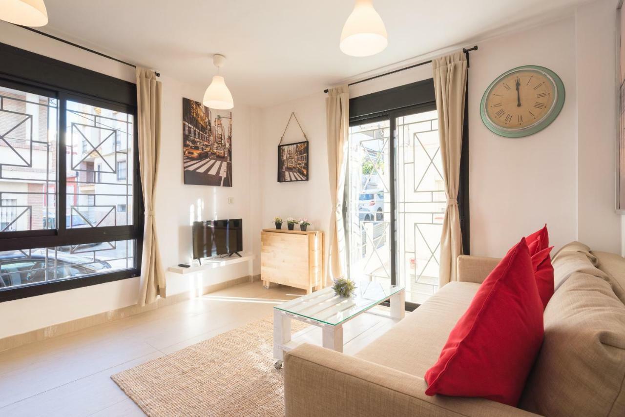 Ma1A-Apt With Rooftops With Palms Close To Old Town Málaga Exterior foto