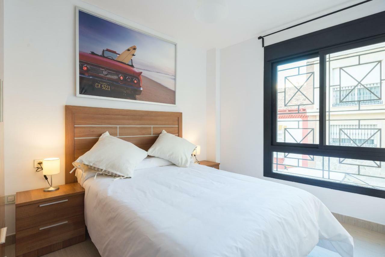 Ma1A-Apt With Rooftops With Palms Close To Old Town Málaga Exterior foto